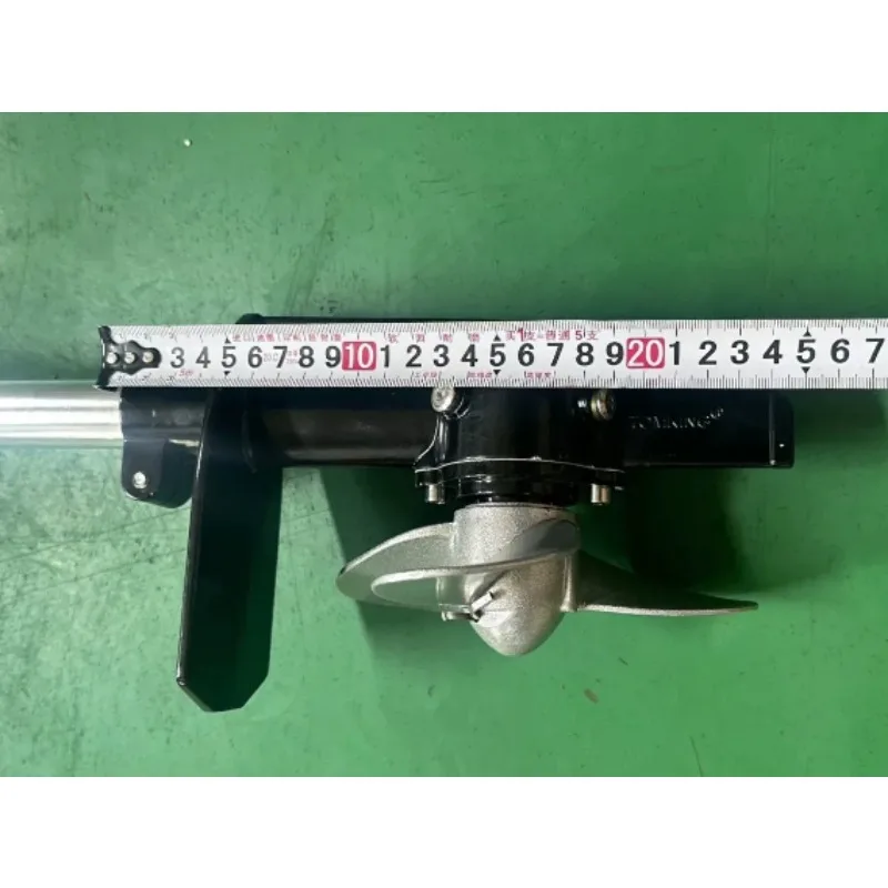 Gearbox Assembly for 2-Stroke Outboard Motor, Aluminum Propeller Blade Kit, Boat Steering Replacement Part