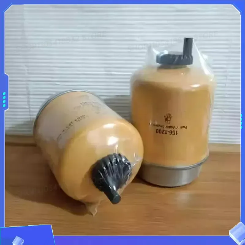 Fuel Filter Element Water Separator for CAT 156-1200 Replacement for 305.5E 307E2 301.7D 308E2 Excavator Parts 1PC New