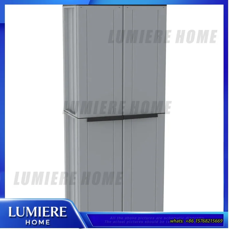 two-door-wardrobe-with-broom-storage-compartment-modern-grey-closet-for-bedroom-living-room-home-organization