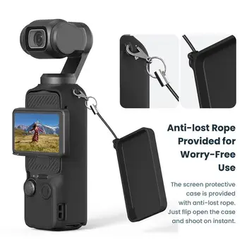 Dji Osmo Pocket3 용 실리콘 케이스 전체 보호 키트, 포켓 3 용 실리콘 보호 커버, 휴대용 PTZ 카메라 액세서리