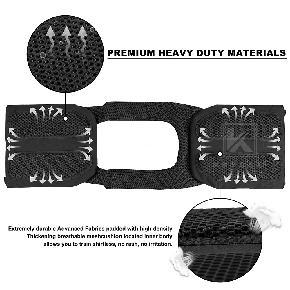 KRYDEX Tactical Training Vest Strength Weighted MOLLE Plate Carrier Adjustable Shoulder Straps Outdoor Sport Men Vest - view 4