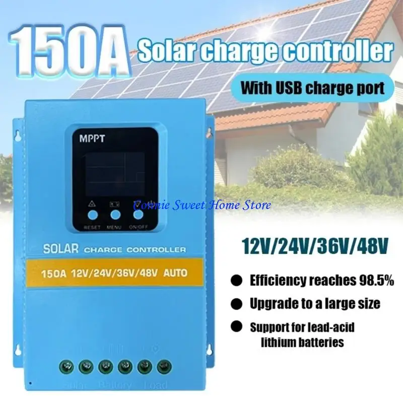 LXAF MPPT Solar Controller With Backlight Display for Electronic Device