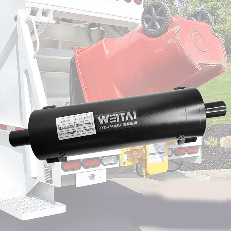 

WEITAI High Torque WL40 series rotating actuator Foot mount helical hydraulic rotary actuators