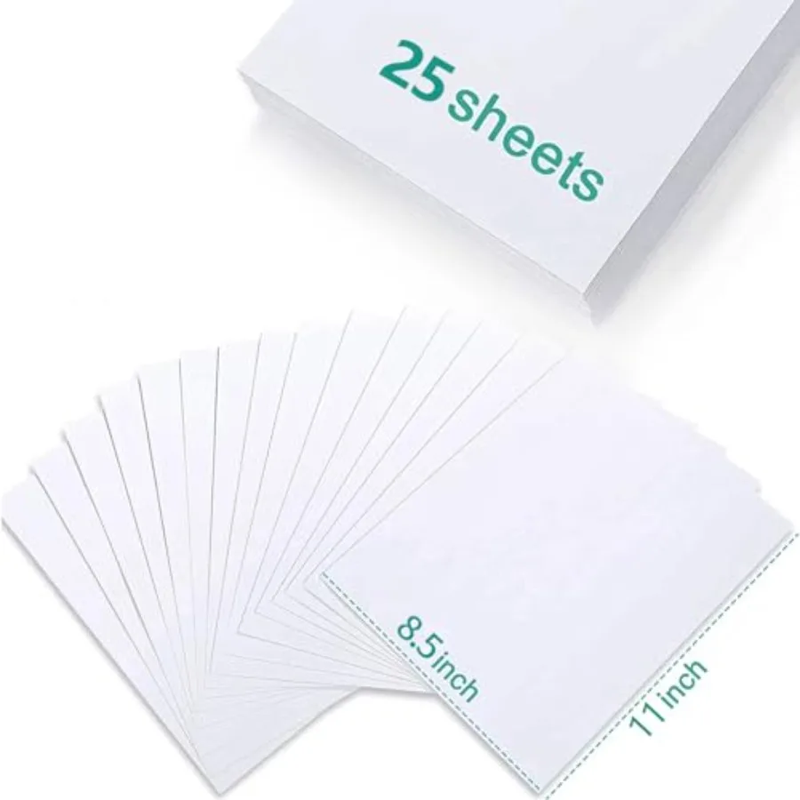 Watercolor Paper Bulk, 8.5x11 inches, 25 Sheets 180gsm Artist Paper - Watercolors, Mixed Media, Drawing and Art Journaling