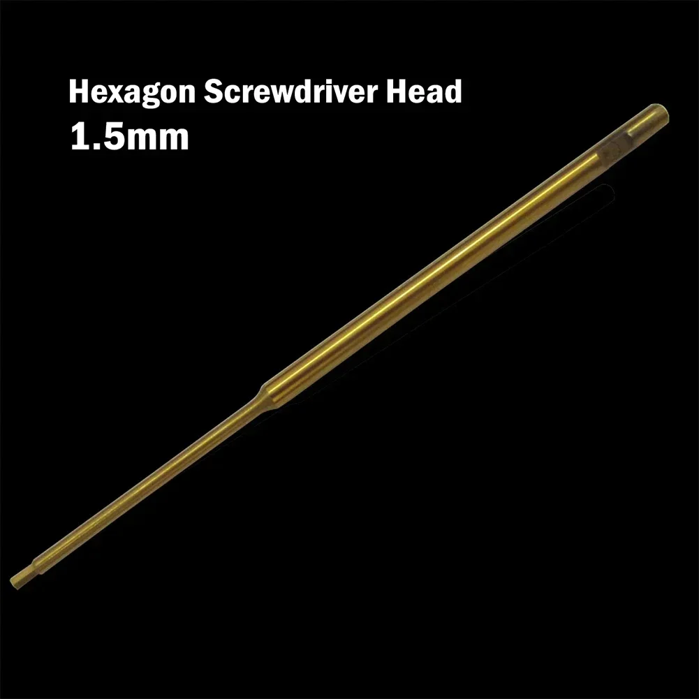 RC Model HSS Hexagon Screwdriver Replacement Parts 0.9-3.0mm HSS Hexagon Precision DIY Tool RC Model Hand Tools