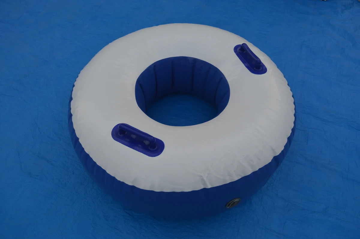 Float Inflatable Swimming Ring Floating Waterpark Equipment / Inflatable Floating Obstacle / Outdoor Water Sports Park