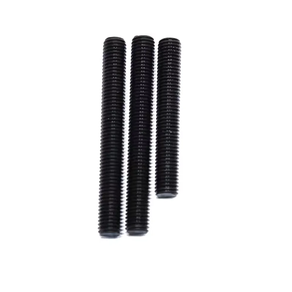 35crmoa perno de rosca completo negro de alta resistencia, M10M12M14