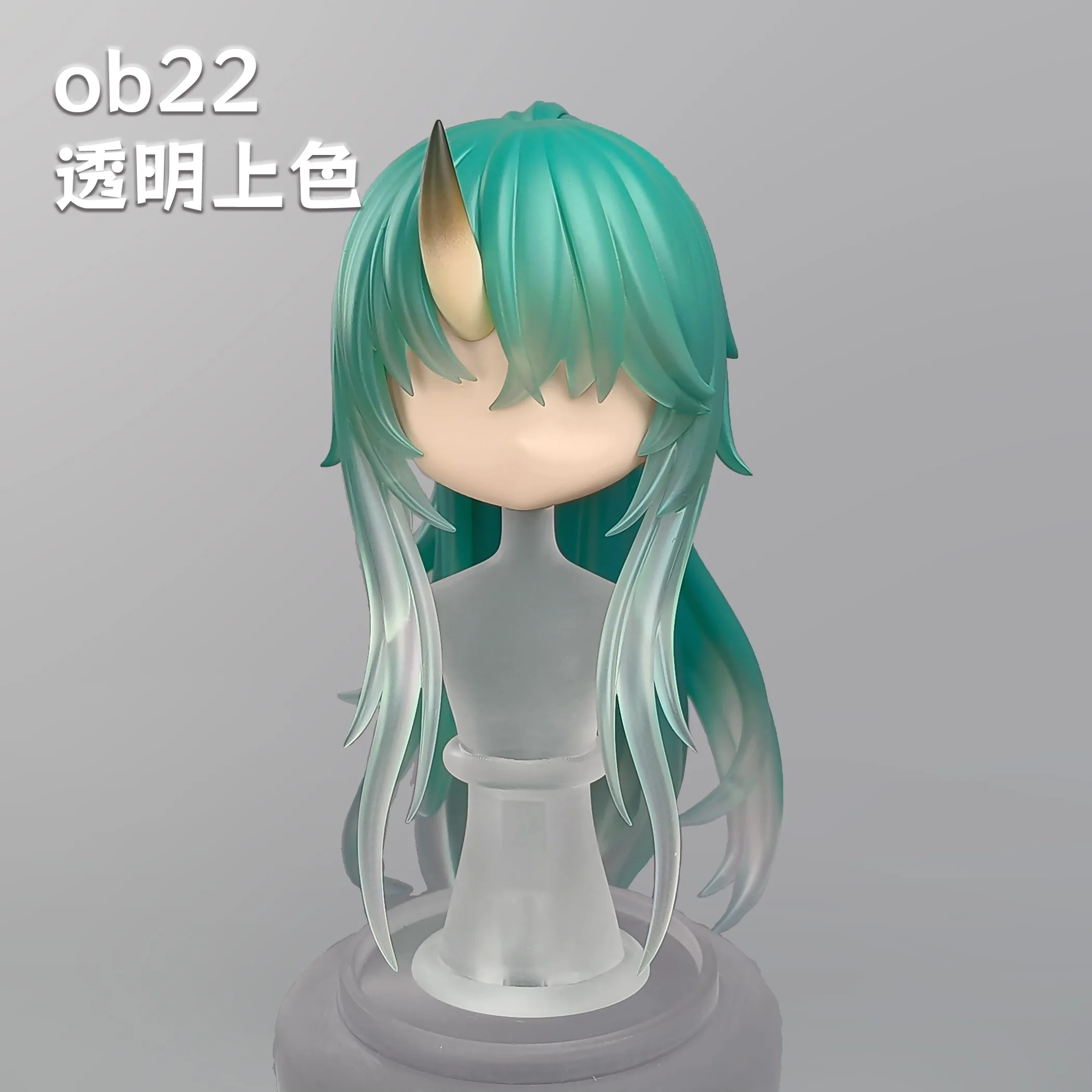 Arknights Hoshiguma hecho a mano OB11 OB22 GSC pelo desmontable carcasa de pelo peluca placas frontales muñeca BJD accesorios juego figura de Anime juguete