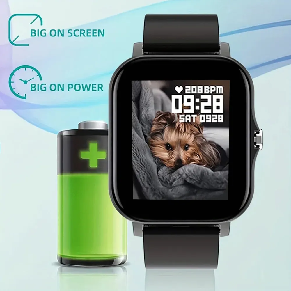 Men's and Women's Smartwatch with Custom Dial