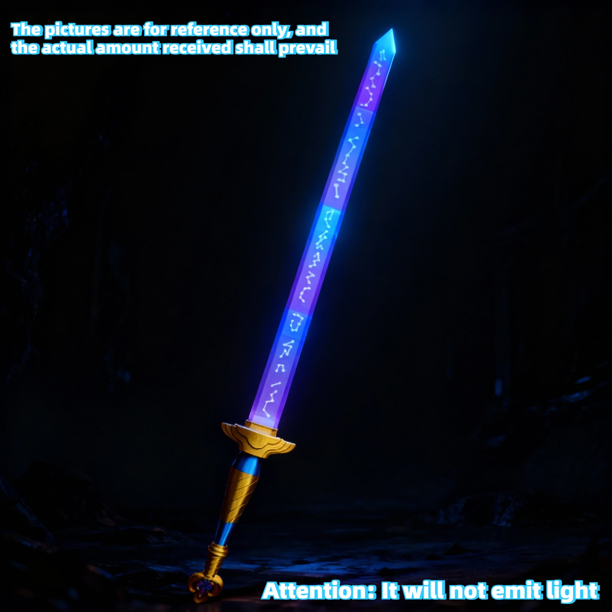 

Witch's Secret Blade Sword - Demon Hunting Story Details - High Precision Collectible - For K-POP Fans & Fantasy Lovers