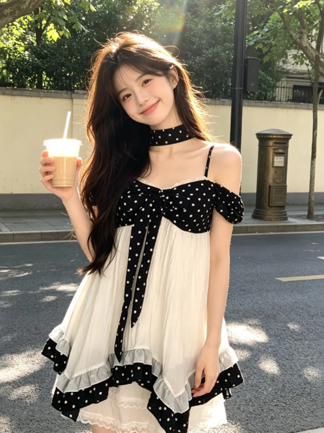 

Elegant Two-Piece Set Unique Super Beautiful Halter Top Skirt Summer Fashion Outfit Casual Comfortable Cotton Blend