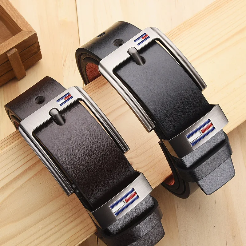 Luxury Brand Men Belt High Quality Leather Business Designer famous Belts for men Jeans Strap Male Metal Buckle belt