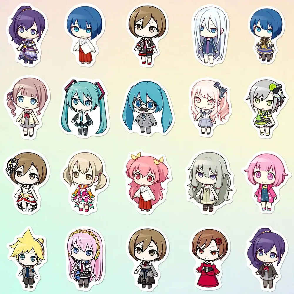 200pcs Project Sekai Colorful Stage! Feat. Hatsune Miku Stickers Cute Diy Phone Case Sticker Decal Decoration Game Collect Gift