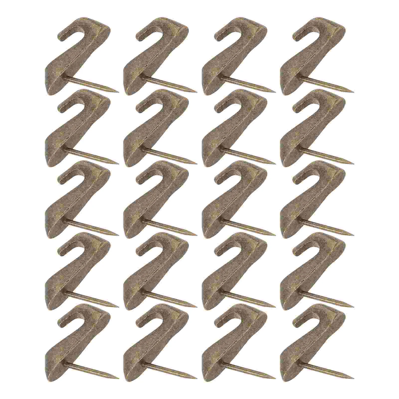 20 Stuks Hook Up Hoge Hakken Punaises Kantoor 210X135X040CM Ijzer (Nail) Zinklegering Draagbare punaises Decoratieve