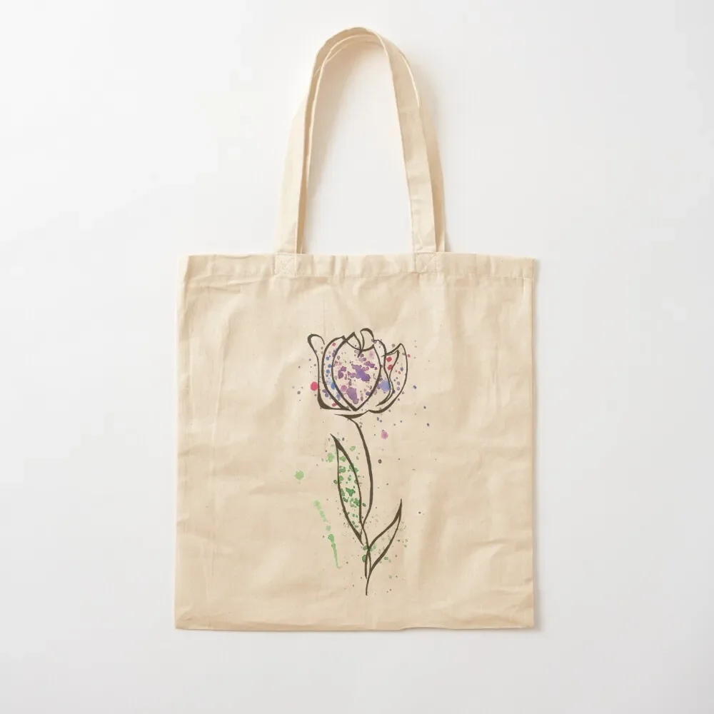 Tulip Tote Bag Women's handbag free delivery bags Tote Bag