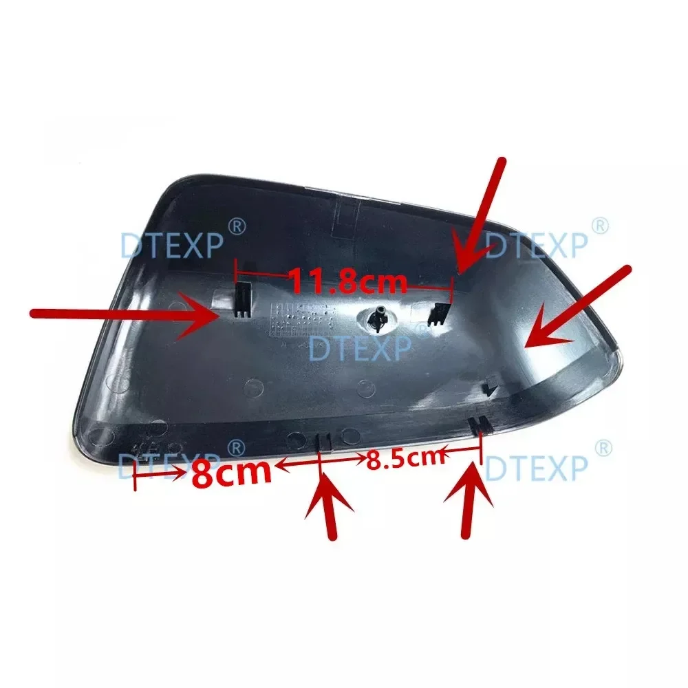 

1 Piece LHD 2007-2012 No Painting Or Carbon Fiber Side Rear View Mirror Cover For Lancer EX GT Or EVO 10 Old Version No Lamp