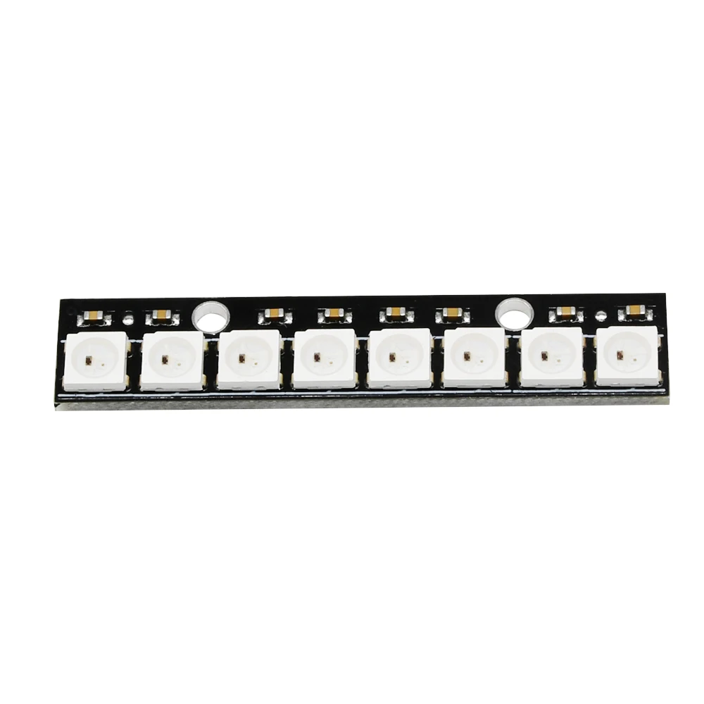 WS2812 5050 8-bit RGB LED Full-color Module Blackboard (four-corner lamp)  LED Lamp Panel Module Integrated Drivers