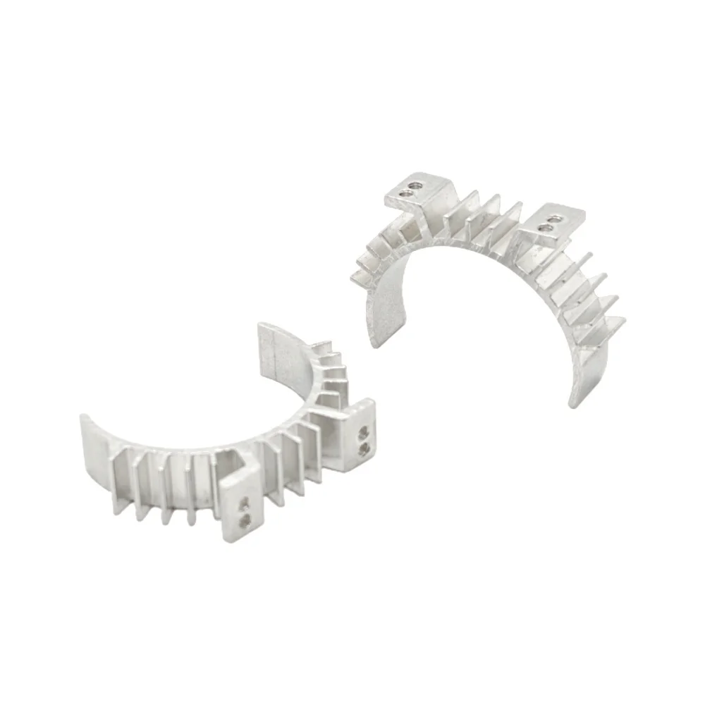 1pc Aluminum 540 550 3650 3660 motor heat sink, suitable for 35-37mm motors, metal heat dissipation voltage 5V，radiator+fan