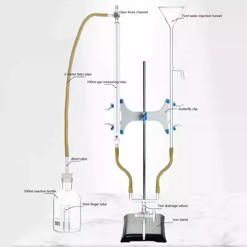 Soil Carbonate Gas Meter Device 100ml Gas Measurement Laboratory Gas Measurement Device