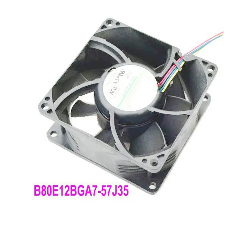 Imagem -02 - Ventilador de Refrigeração 80*80*38 mm B80e12bga757j35 8038 12v 09a