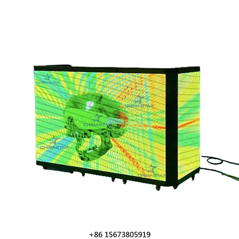

Outdoor Portable P3.91 Folding Dj Booth Led Screen Display Panel Indoor P2.6 P3.91 P4.81 Stage Event Rental Led Screen