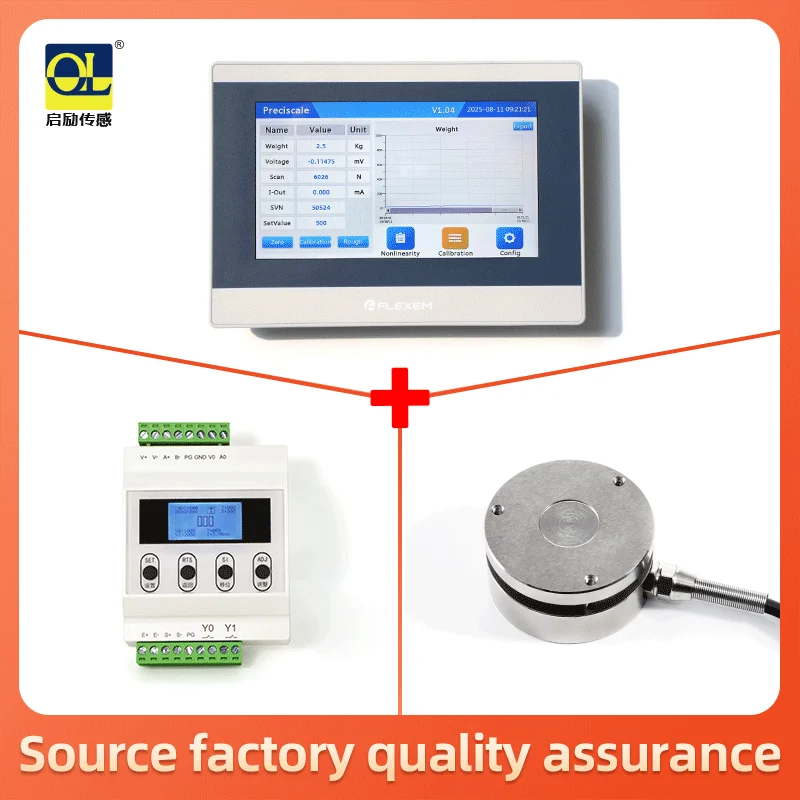 

The Load Cell Paperless Recorder, High-Precision Load Cell Transmitter, And Display Instrument Combination