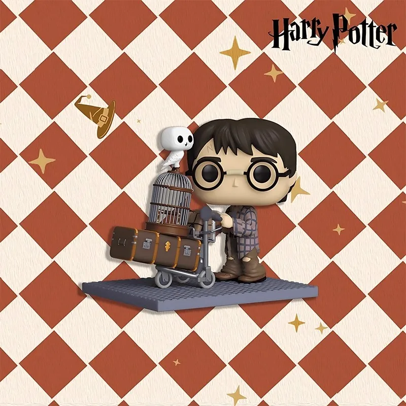 Original Funko Harry Potter Anime Vinyl Figure POP Deluxe Series Pushing Trolley Room Ornament Collectible Children Gifts - Image 3