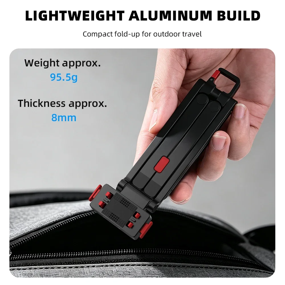 Flymile Metal Tripod for Insta360 Ace Pro 2 X6 X5 Accessories Camera Rotatable Quick-release Mount Tripod Magnetic Bracket Grip