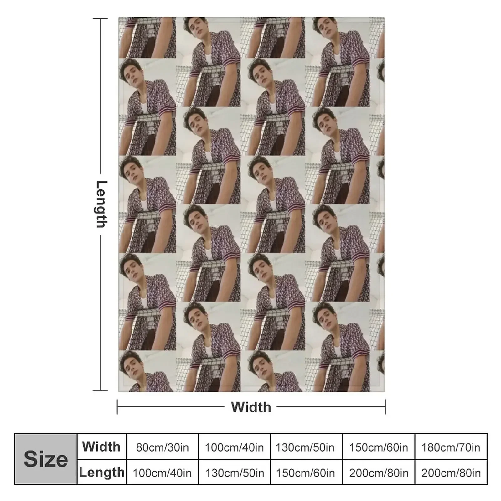 joshua basset Throw Blanket Luxury Decorative Beds for sofa Sofas Soft Warm Blankets