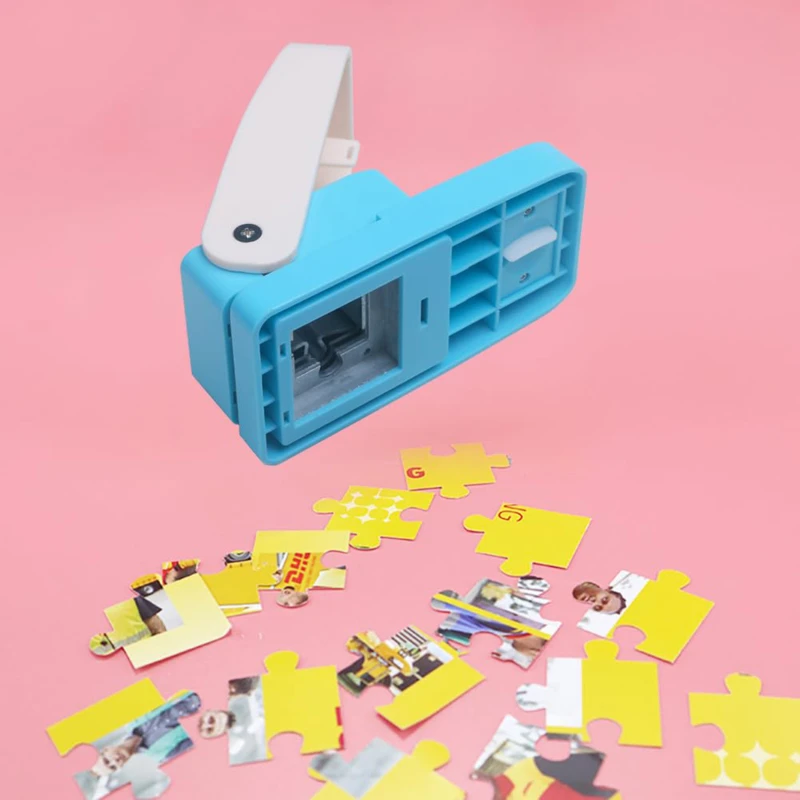 Puzzle Embossing Machine New Creative DIY Jigsaw Puzzle Making Machine Photo Cutting Children's Toys DIY Handmade Toy