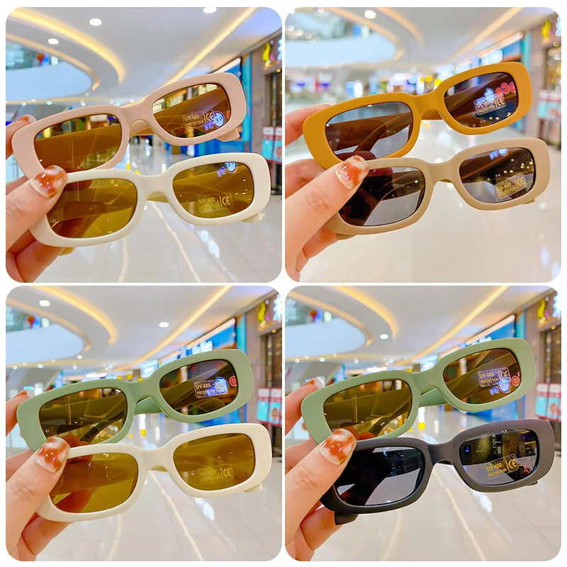 Children's Sunglasses UV Protection Fashion Trend Boys And Girls Eye Protection Shading Glasses Baby Toys Dress Up Sunglasses