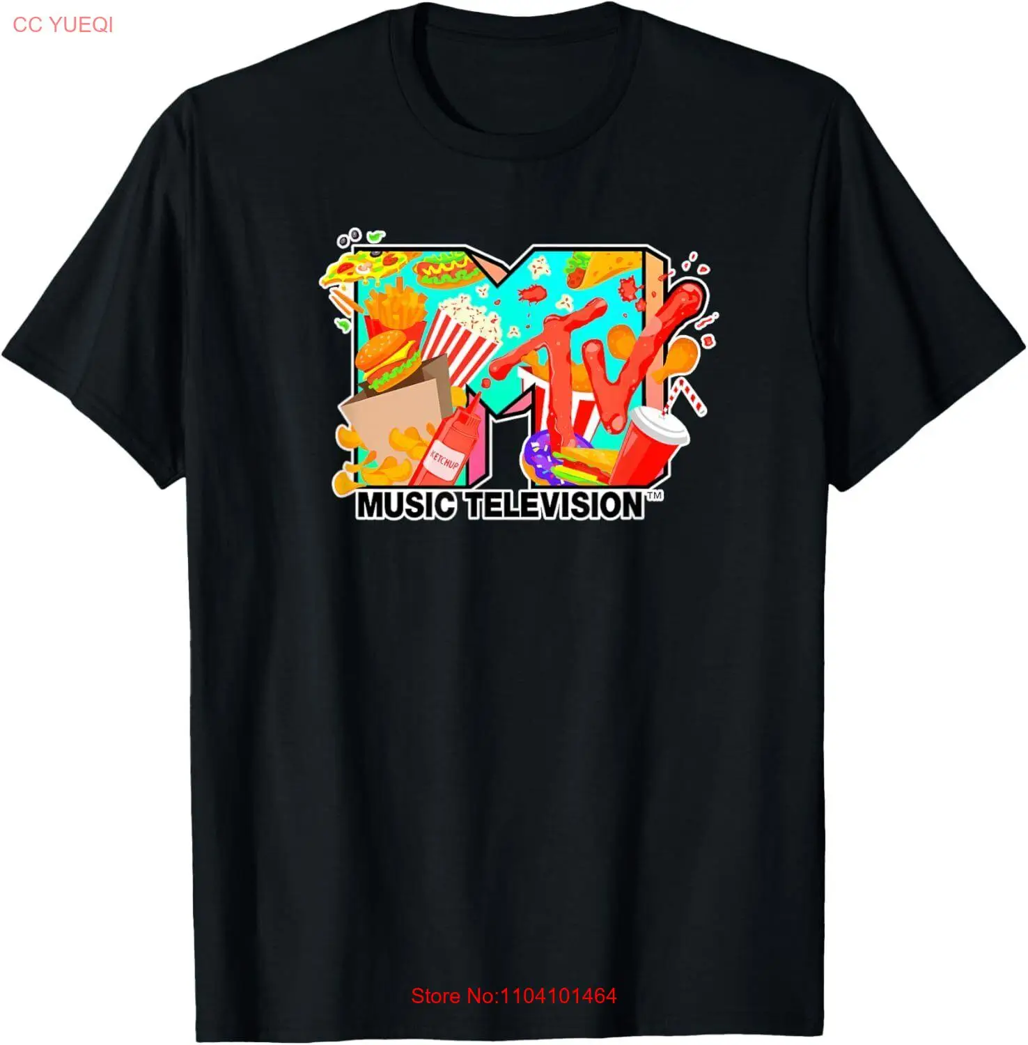 Mademark x MTV - Music Television - Fast Food Lovers T-Shirt Hoodie