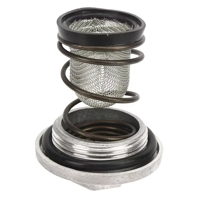 The host is suitable for pedal motorcycle GY6-50/125 oil filter screen cover/drain screw cover combination