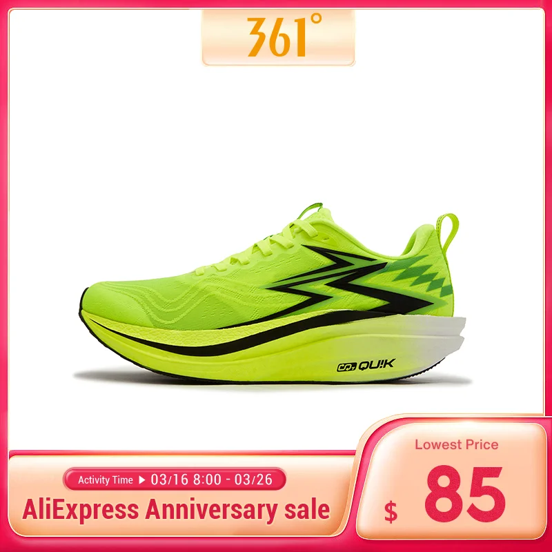 361 Degrees Flame 4.0 MIX Men Running Shoes Carbon Plate Racing Marathon Stable Rebound Wear-resistant Male Sneakers 672512204