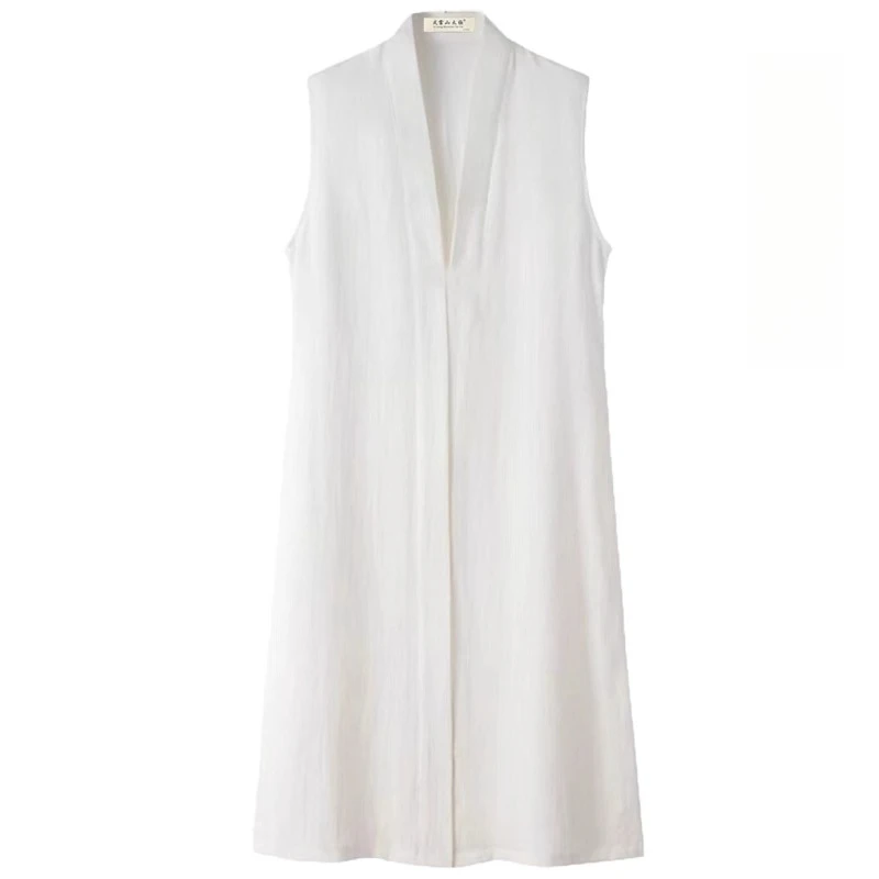 Wudang نمط تاي تشي رداء طويل الأكمام مزيج الكتان فنون الدفاع عن النفس موحدة الملابس الصينية التقليدية الكونغ فو للرجال والنساء #6