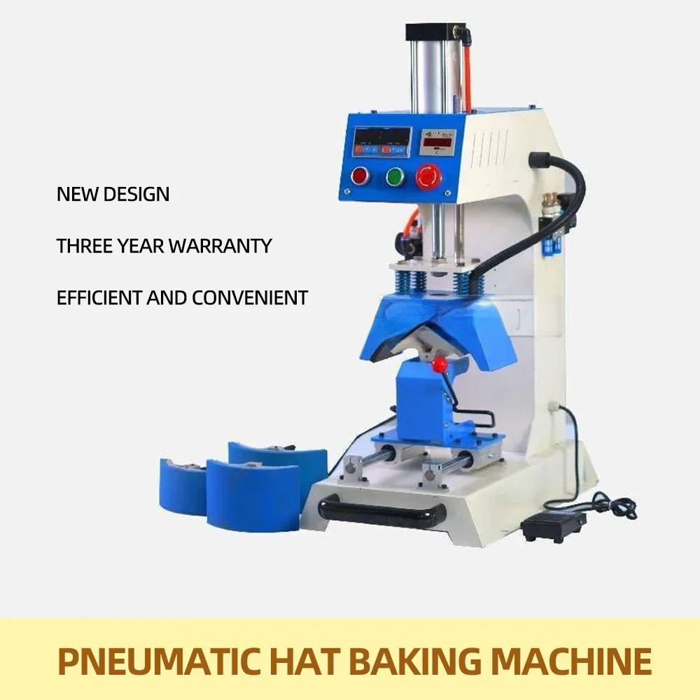 Automatic Cap Printer Machine Pneumatic Cap Heat Press Printer Hat Sublimation Transfer Printing Machine 98*196mm 69*165mm 4SIZE