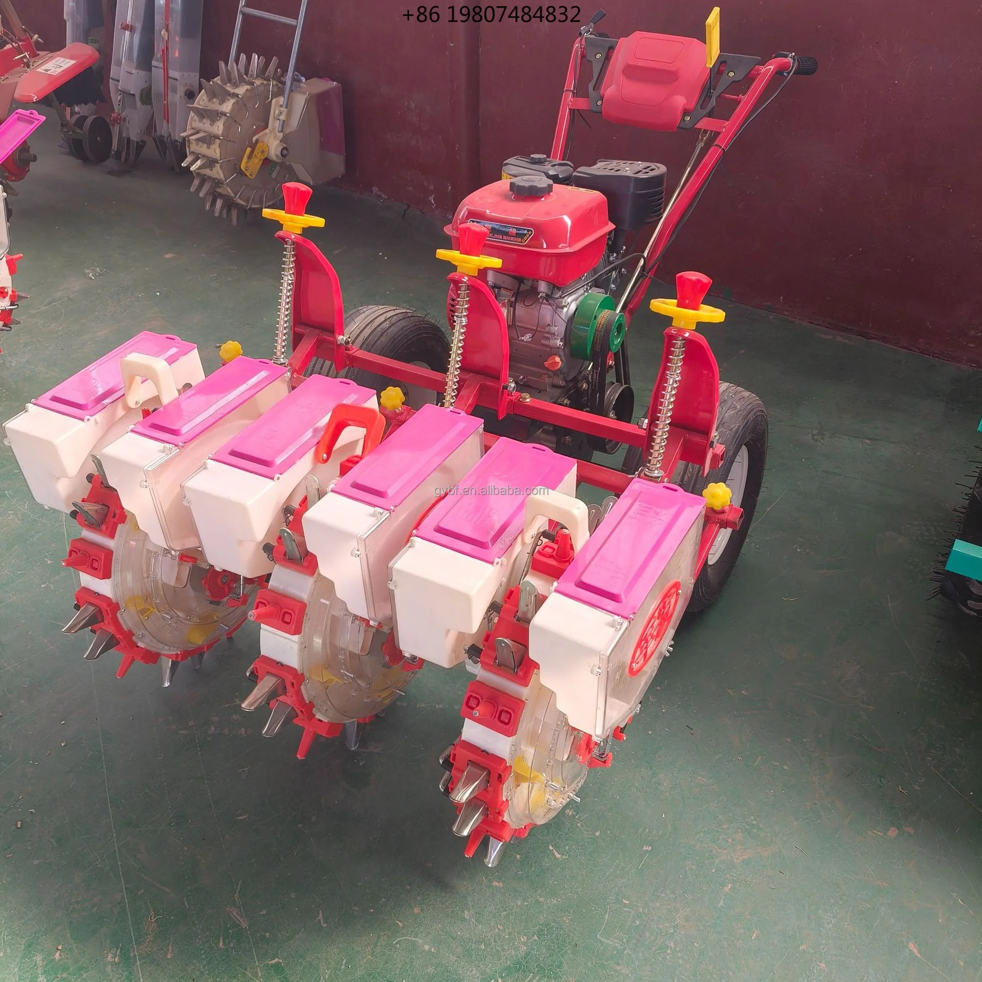 Fertilizer Precision Planter High Productivity for Corn Hand-pushed Seeder Integrated Seed