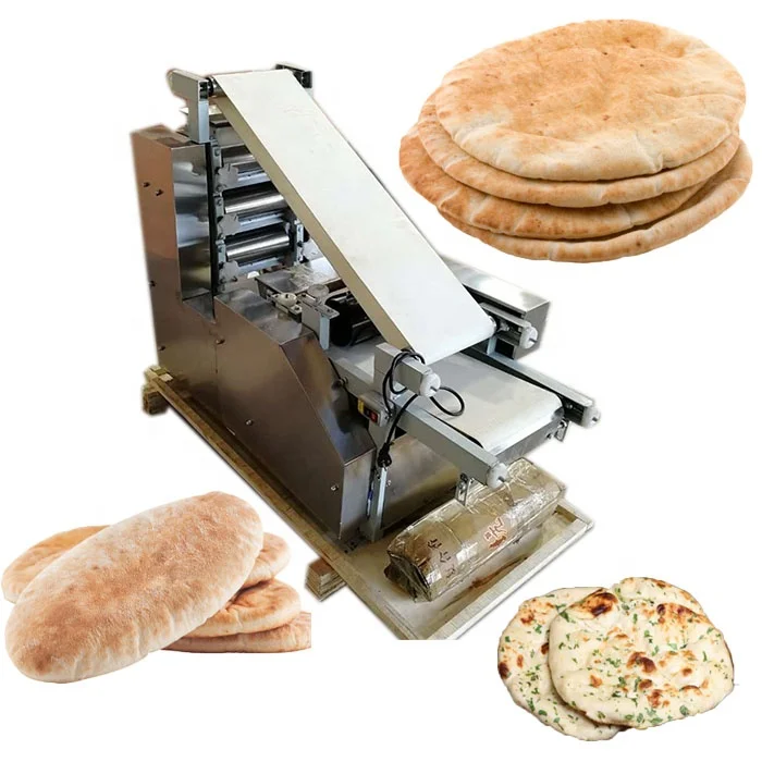 

Toronto Naan Tortilla Making Machine Roti Chapati Flat Arabic Bread Maker Automatic Paratha Pita Bread Machine Production Line