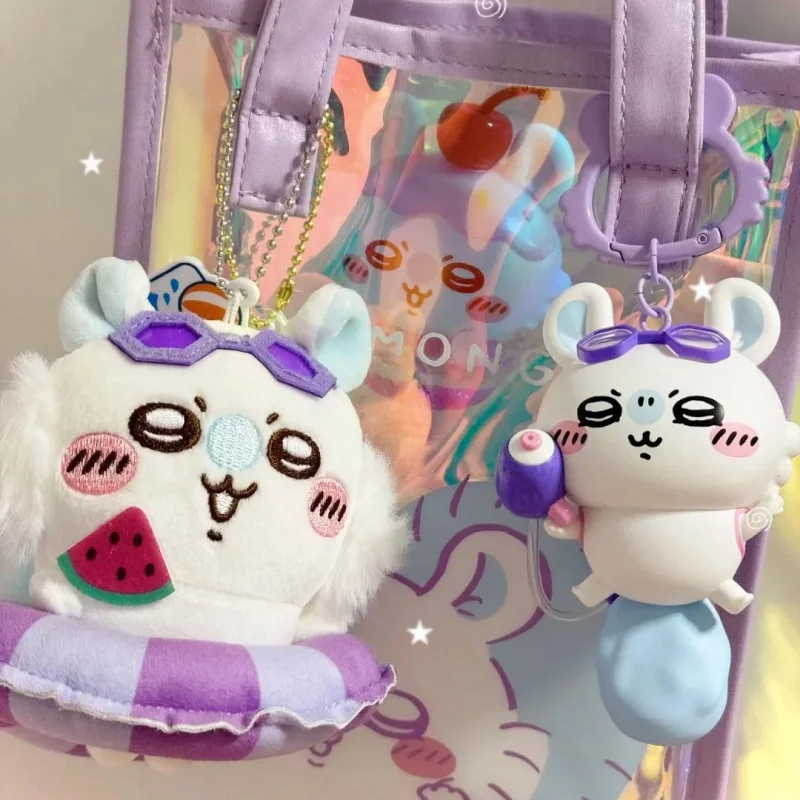 ミニソ チイカワ ぬいぐるみキーホルダー かわいいアニメコラボテーマコレクション商品 詰め物人形 バックパックデコレーション フェスティバルギフト