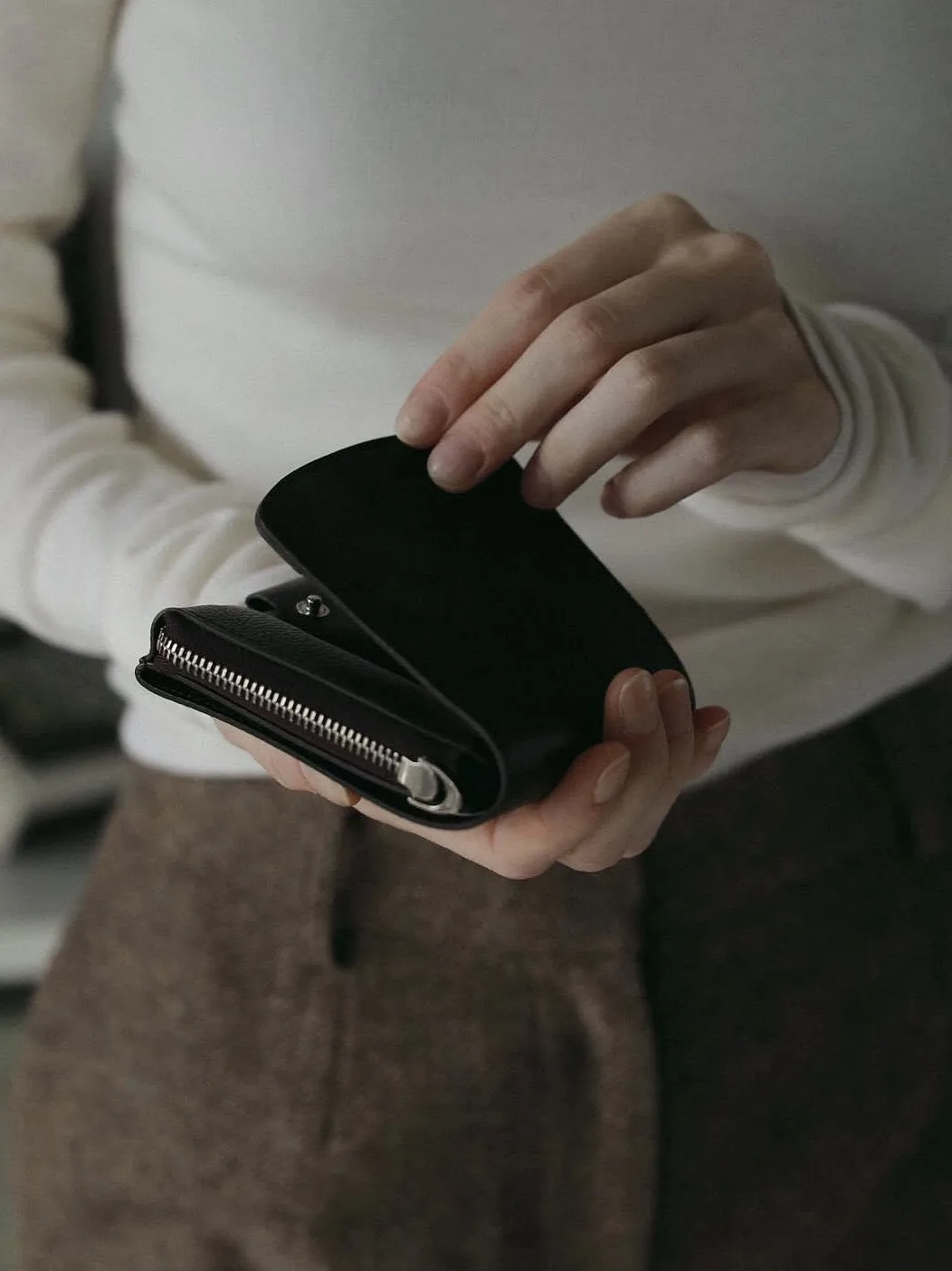  Coin Purse Unisex Leather Wallet Simple Multifunctional Compact Design Spring 2026 New Style Japanese Style Handbag Acce...