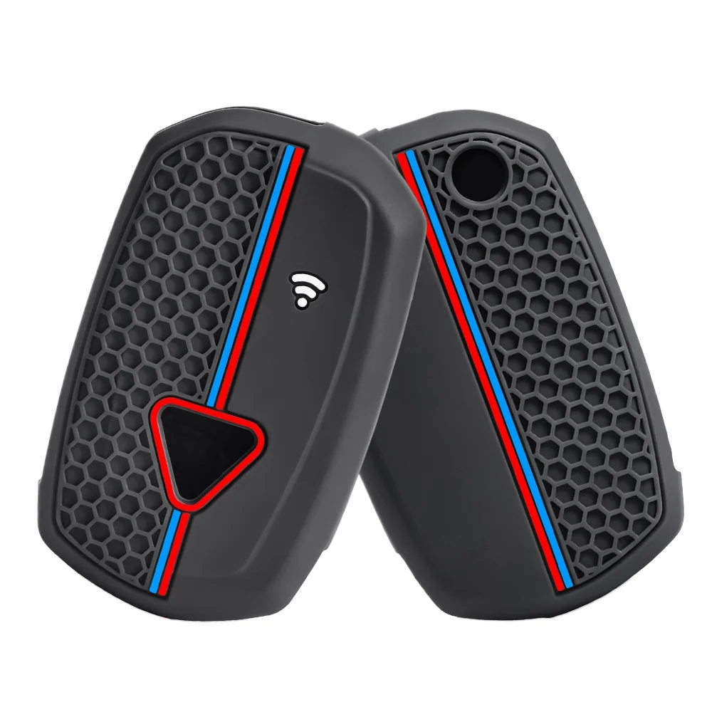 Silicone Keychain Protection Key Cover For Triumph Speed Triple XC XE Scramble 1200 Rocket III Motorcycle Key Case