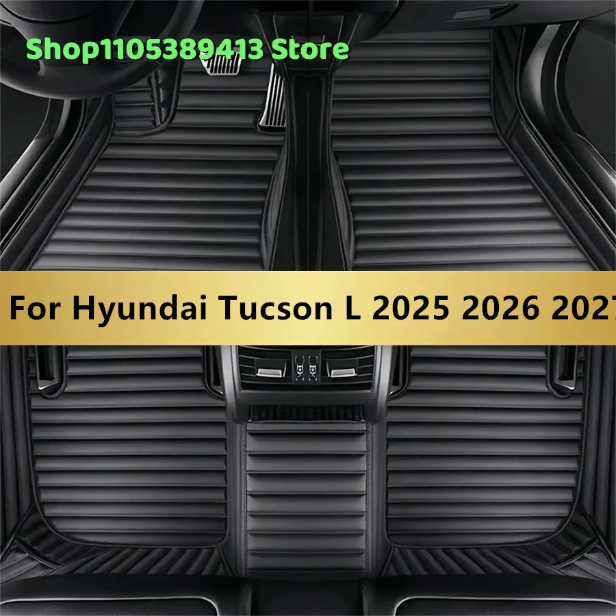 

Auto Mats Carpets Leather Custom Car Floor Mats For Hyundai Tucson L 2028 2027 2026 2025 Car Mat Accessories