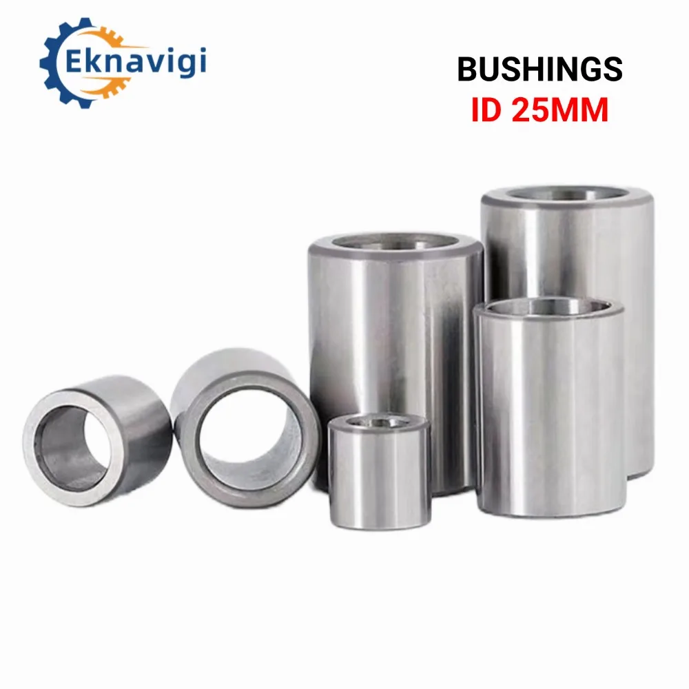 

1PCS Inner Diameter 25 MM Wear-resistant Steel Sleeve GCR15 Bearing Steel Drill Sleeve Machinery Multi Purpose Bushing
