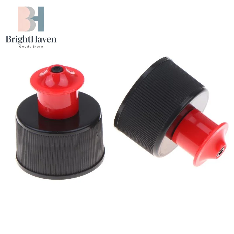 28mm Car Care Wax/Tire Shine Bottle Pull Top Caps Portable Liquid Dispenser Detailing Tools Dispensing Bottle Pull Cap B.H