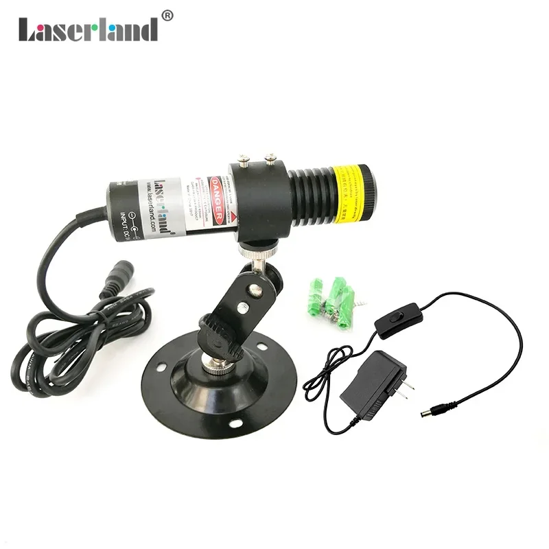 648nm 650nm 200mW Red Laser DOT Module Diode LD + mount+ adapter 22X120mm