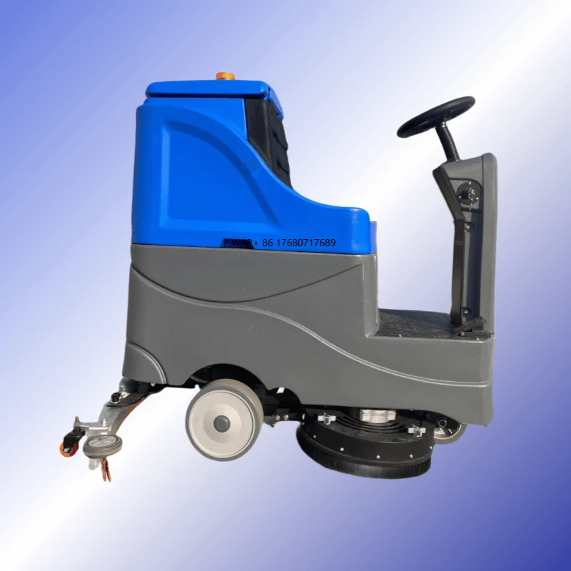 

Large-Scale Industrial Automatic Drying Cleaning Machine 24V Washing Machine Cleaning Cart Floor Scrubber New Condition