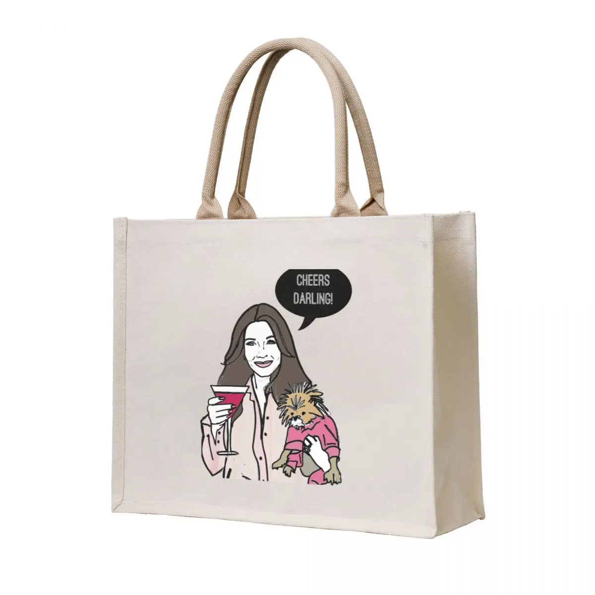 

Cheers Darling Tote Bag Gift bag Handbags Lady bag