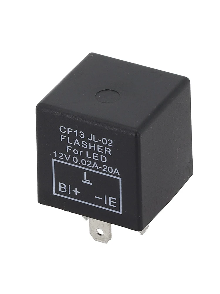 LED Light Decoder A Reliable 3 Pin Car Flasher Relay that Ensures Consistent Performance in Extreme Temperatures