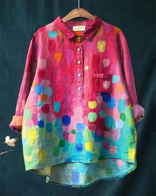 

Women's long sleeve T-shirts, casual wear, blouses and blouses, fashion, women's wear, good version
