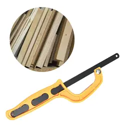 Portable Mini Hacksaw Hand Saw for Wood and Metal Garden Camping Wood Trimming